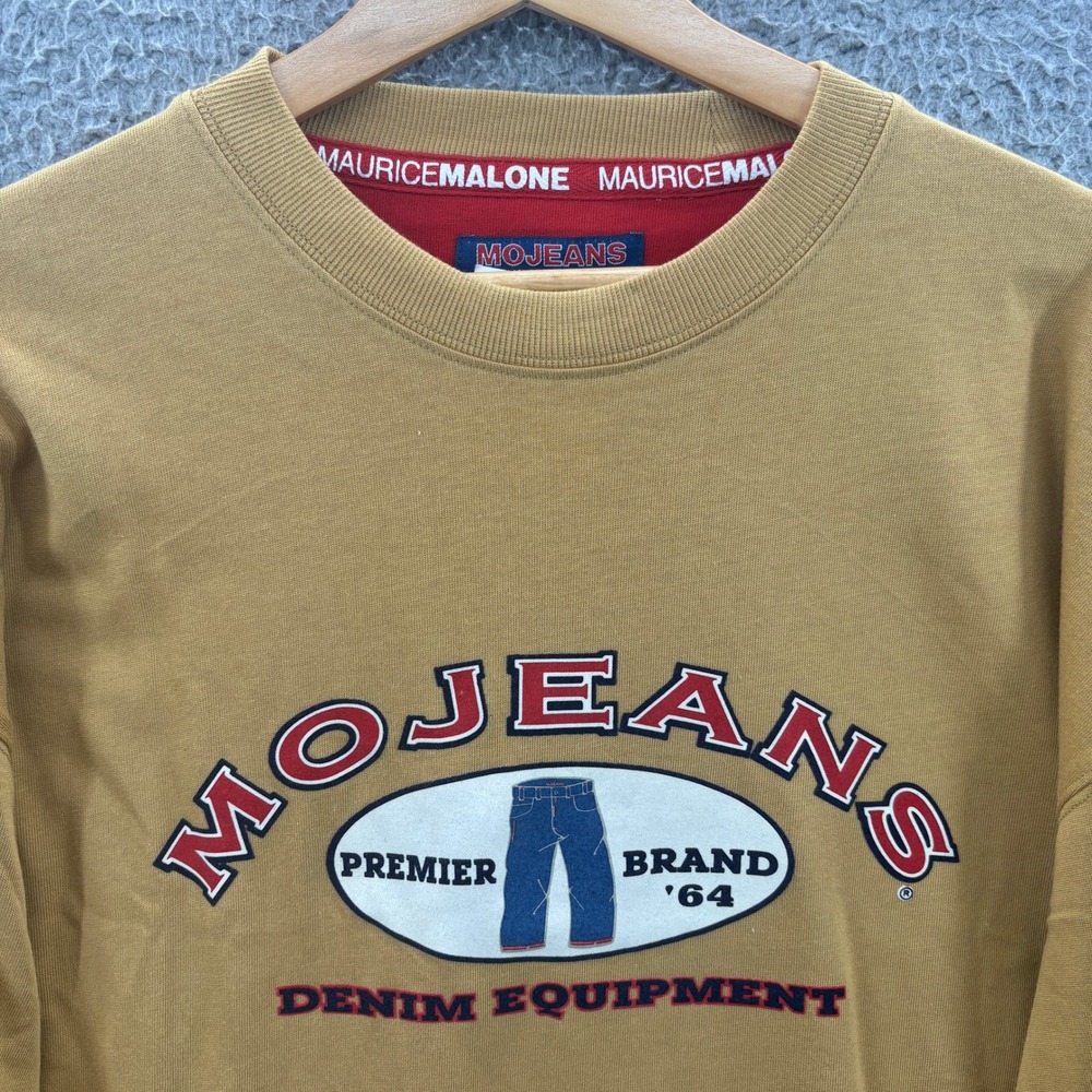 Vintage Maurice Malone Mo Jeans Shirt Mens XL VTG 90s Rap Hip Hop Graphic Tee